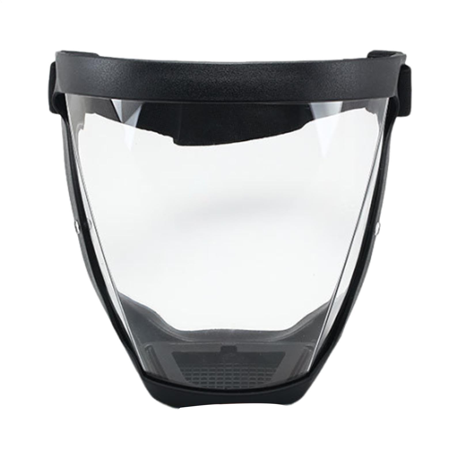 Protector Facial Completo Antivaho - Máscara Facial Transparente Reutilizable, MáscaraFacial Transparente Con Banda Ajustable, ProtectorFacial Ligero Para Soldadura De Perforación De Carpintería