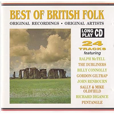 BEST OF BRITISH FOLK. ORIGINAL RECORDINGS / ORIGINAL ARTISTS. 1992 24 TRACK DOUBLE AUDIO CASSETTE TAPE.
