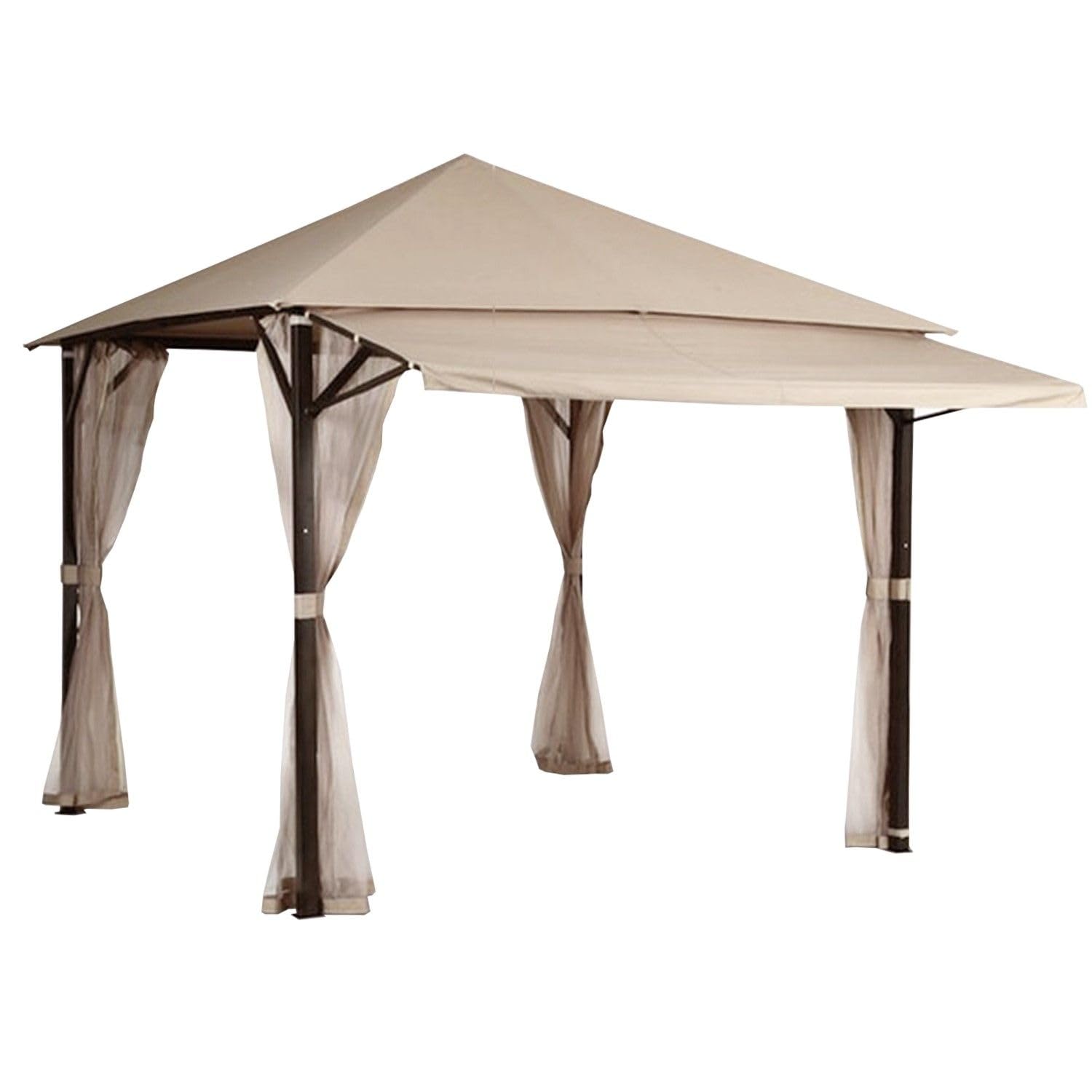 Cubierta Superior De Repuesto Garden Winds Compatible Con El Toldo Solano  De Shelter Logic Backyard Creations