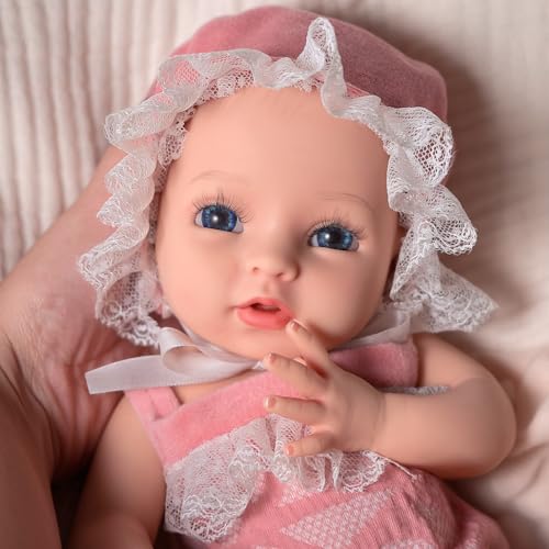 Muñeca de Silicona Realista Reborn Bebé 12 Pulgadas miniatura 5