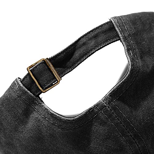 Image of XYIYI Vintage Washed Distressed Baseball Cap Adjustable Cotton Dad Hat for Women Men
