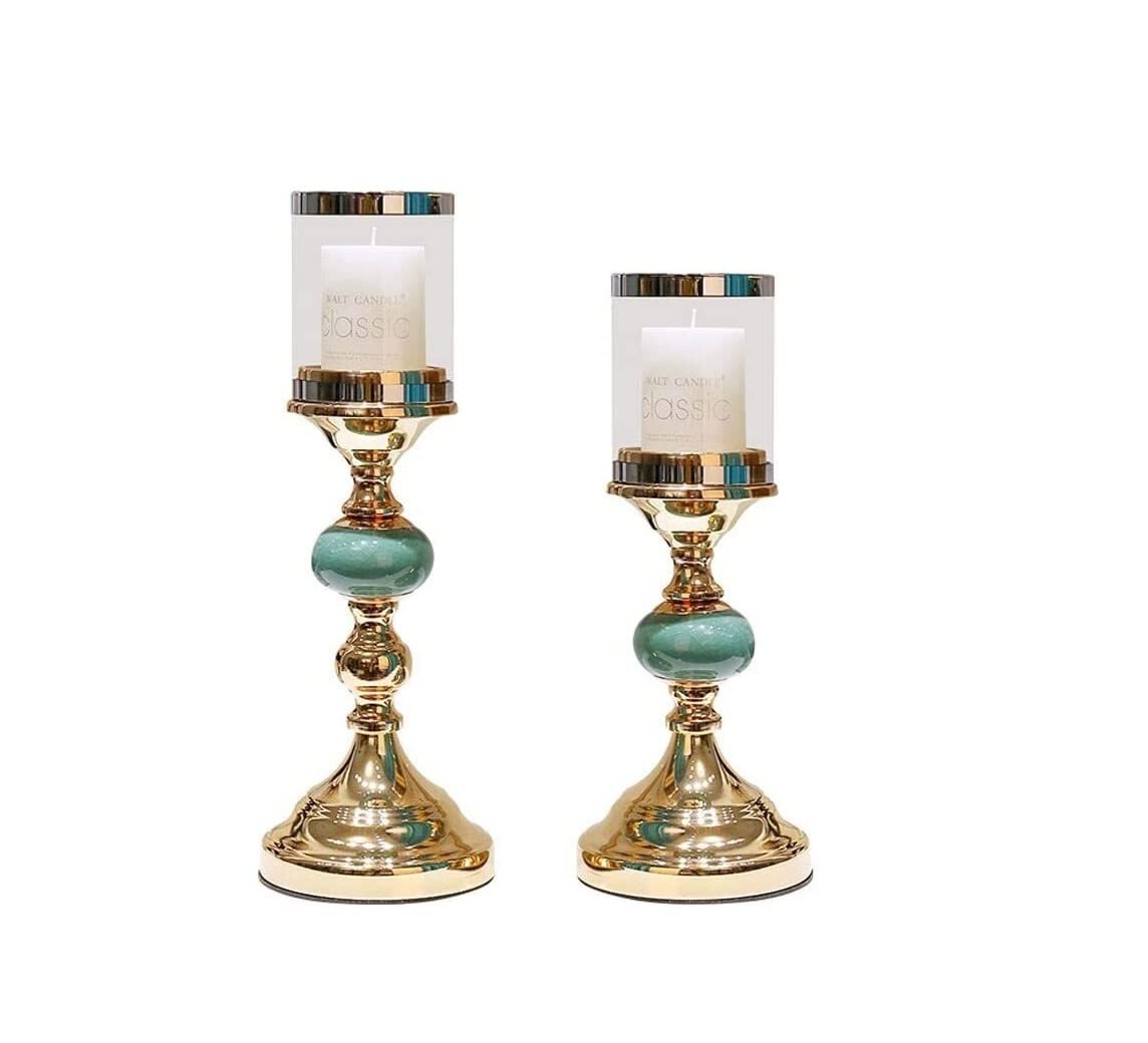 Świeczniki Świecznik Światła Luksusowe Świeczniki Metalowe Centerpieces Home Decor Uchwyt Dekoracja