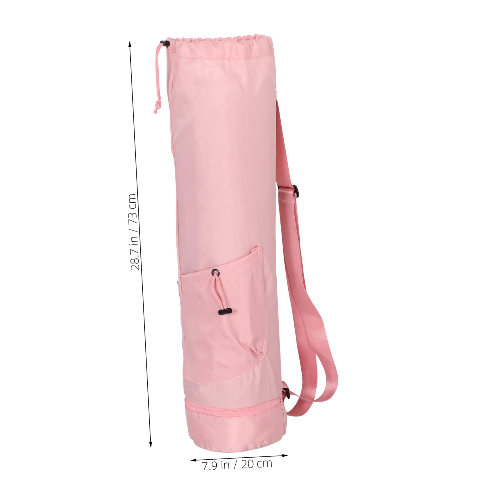 Garneck Yoga Mat Carrier Bag with Water Bottle Storage Convenient Multi Purpose Holder for Yoga Practice Spacious Design for Essentials for Men Women