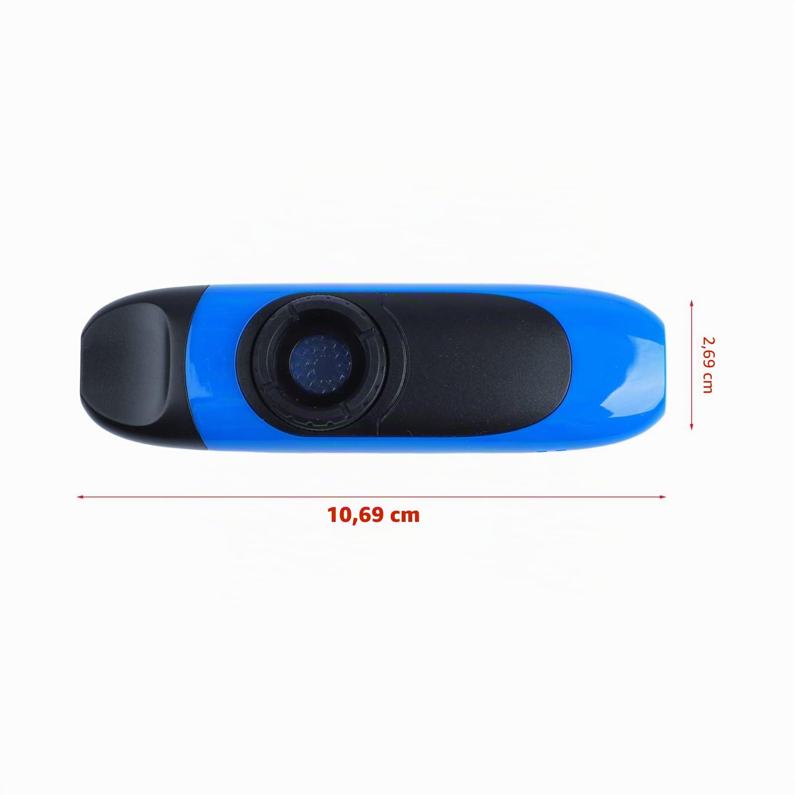 Kazoo Électrique de 11 Cm Kazoo Professionnel avec le Ramassage à Membrane pour la Performance (Bleu)