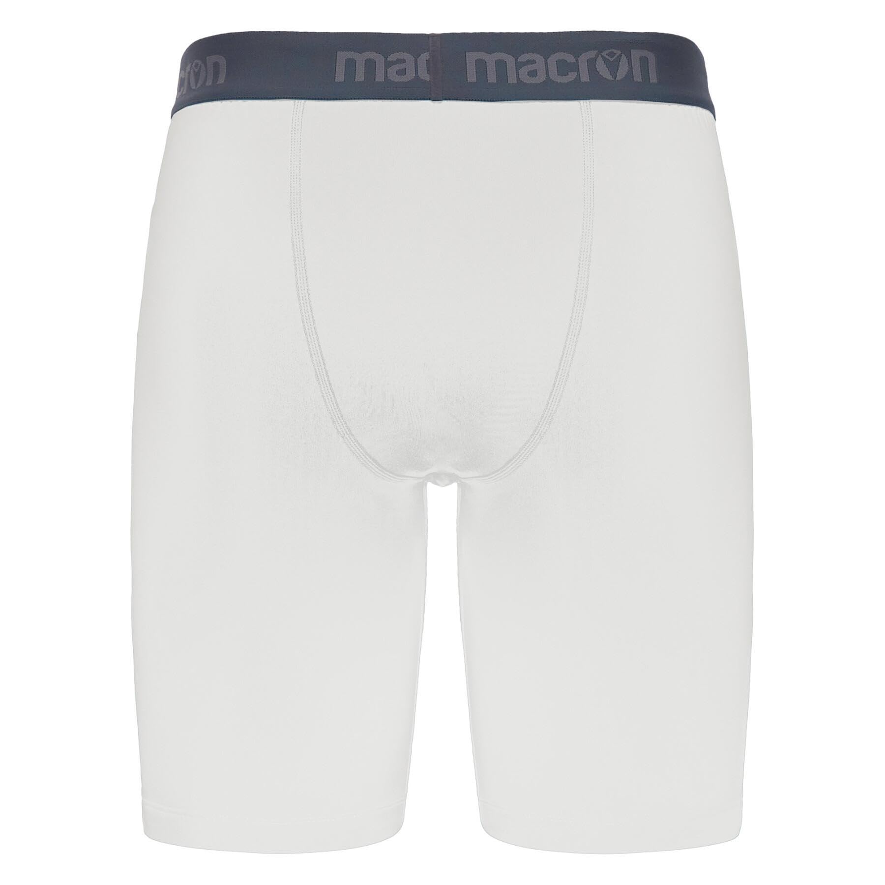 Macron Bermuda Scaldamuscoli Oak Calcio Sport (Bianco)