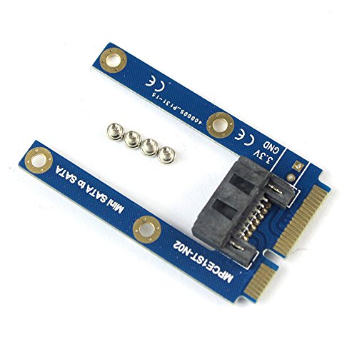 Adaptador Mini PCI-E mSATA a SATA 7 pin
