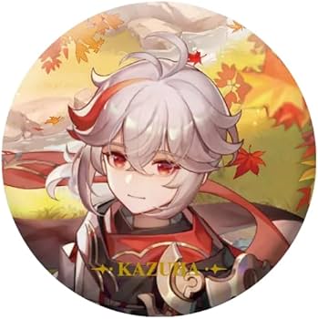 Amazon.co.jp: 原神シリーズ キャラクター缶バッジ Genshin 楓原万葉