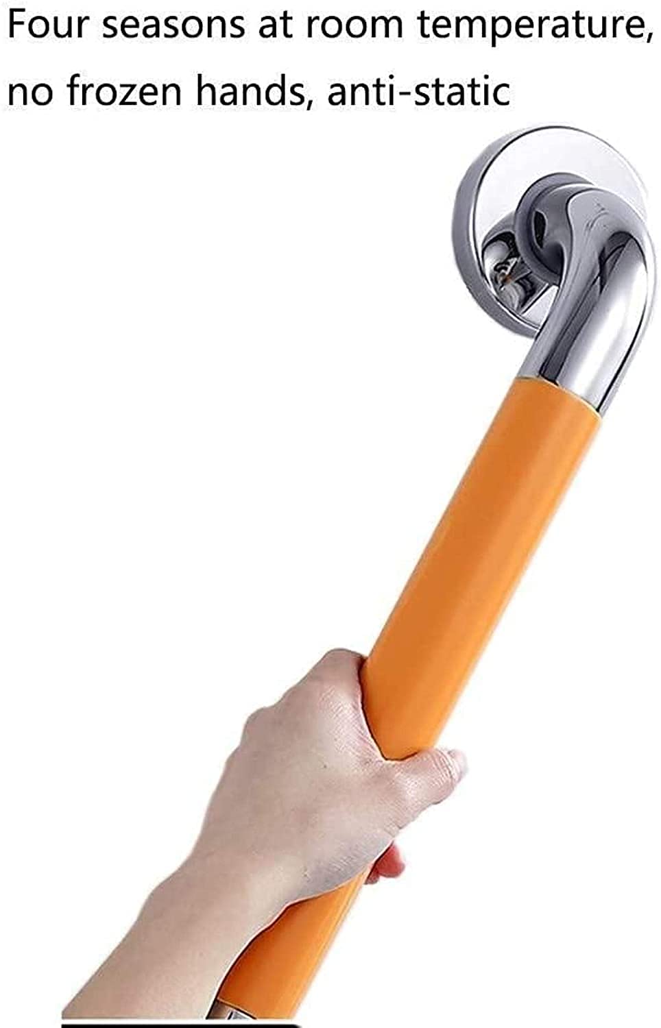 Maniglie per Doccia, ausili per WC, corrimano di Sicurezza Senza Barriere in Bagno, Barre di Supporto di Sicurezza, tiranti di Supporto Antiscivolo per disabili, Adatto per Hotel, corridoi,