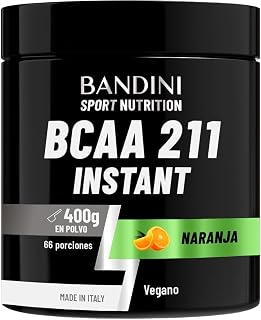 Bandini® BCAA 2:1:1 en POLVO 400 gr - Complemento Alimenticio con ratio 211