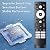 2 Packs Replacement Remote Control Compatible with Hisense Google Smart TV