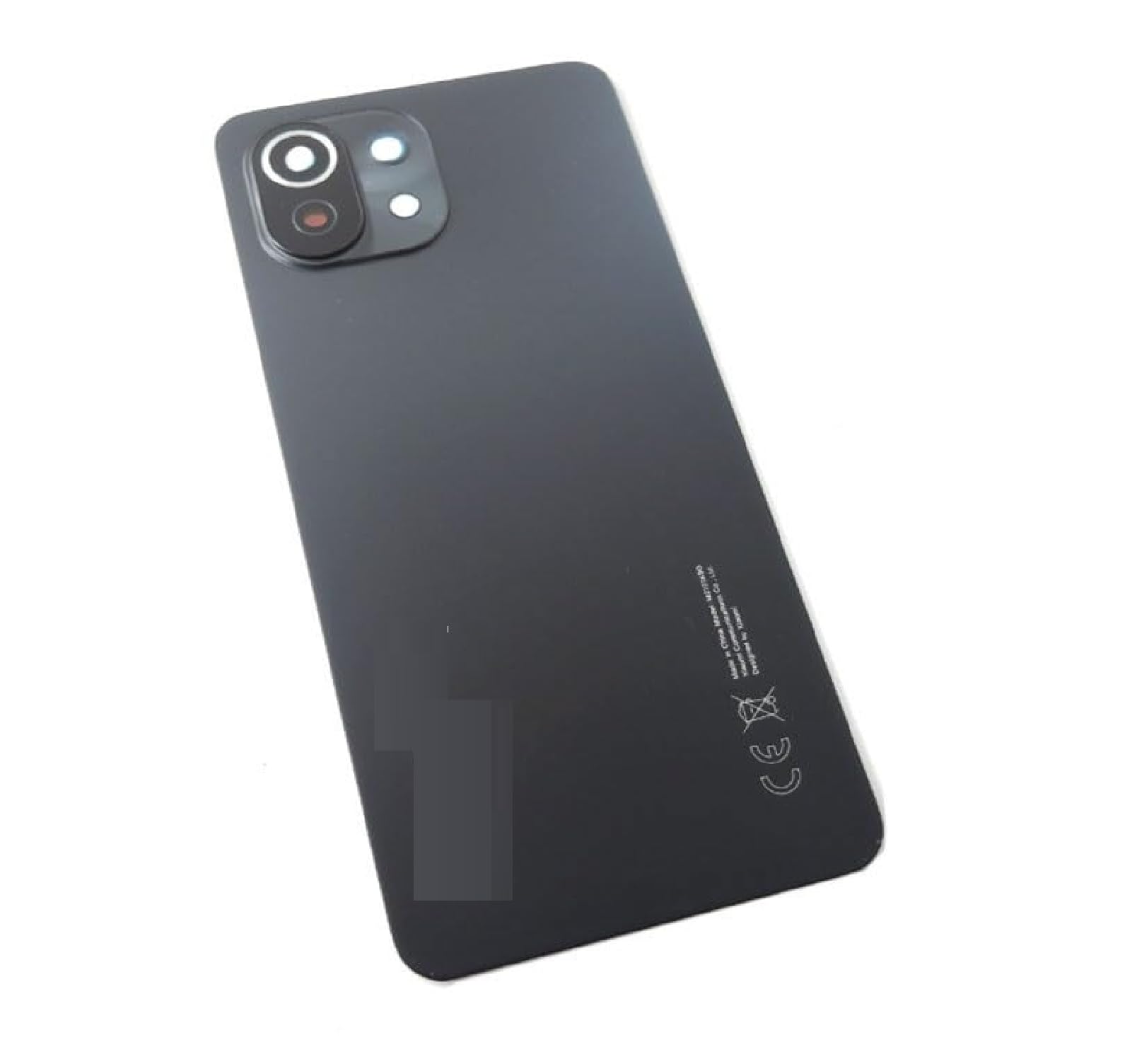 SPAREWARE) Back Panel for Xiaomi Mi 11 Lite - Black (with Camera