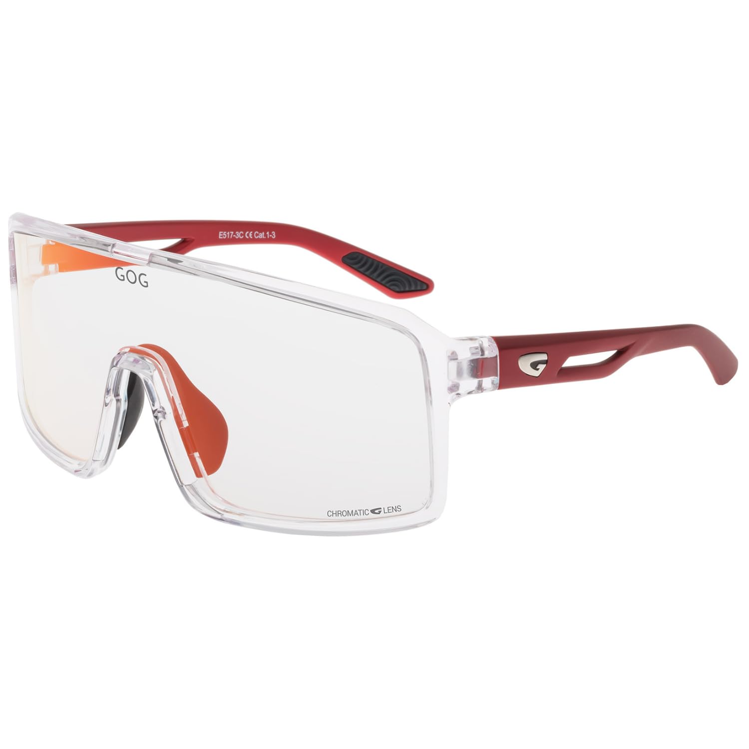 GOG - Occhiali da sole ciclismo running unisex polarizzati a specchio