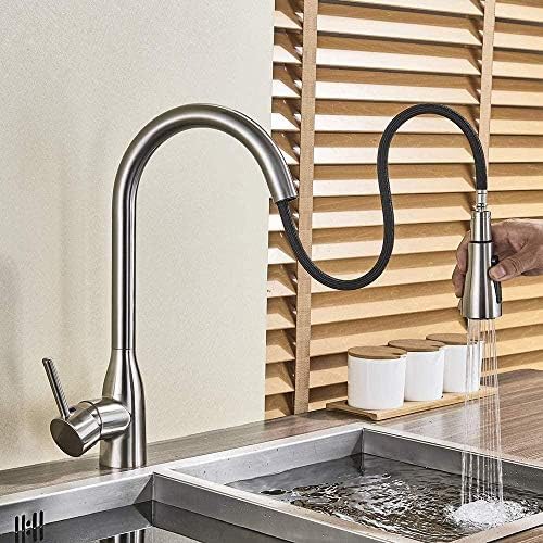 Robinet de cuisine extractible pour simplifier la vaisselle quotidienne