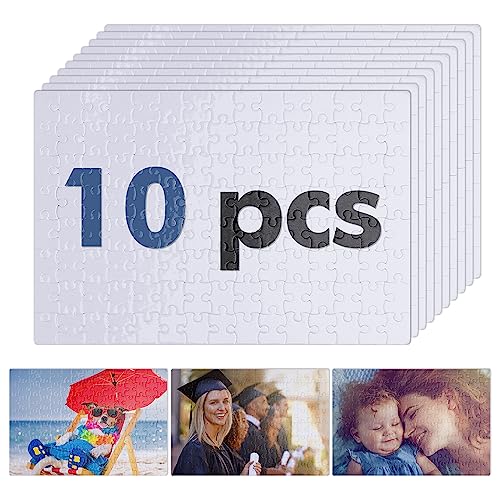 Koala Sublimation Blank Puzzle 120 Pieces of Each Set 10 Sets Heat Transfer Printing White Puzzle for Customize Unique Puzzle Gift