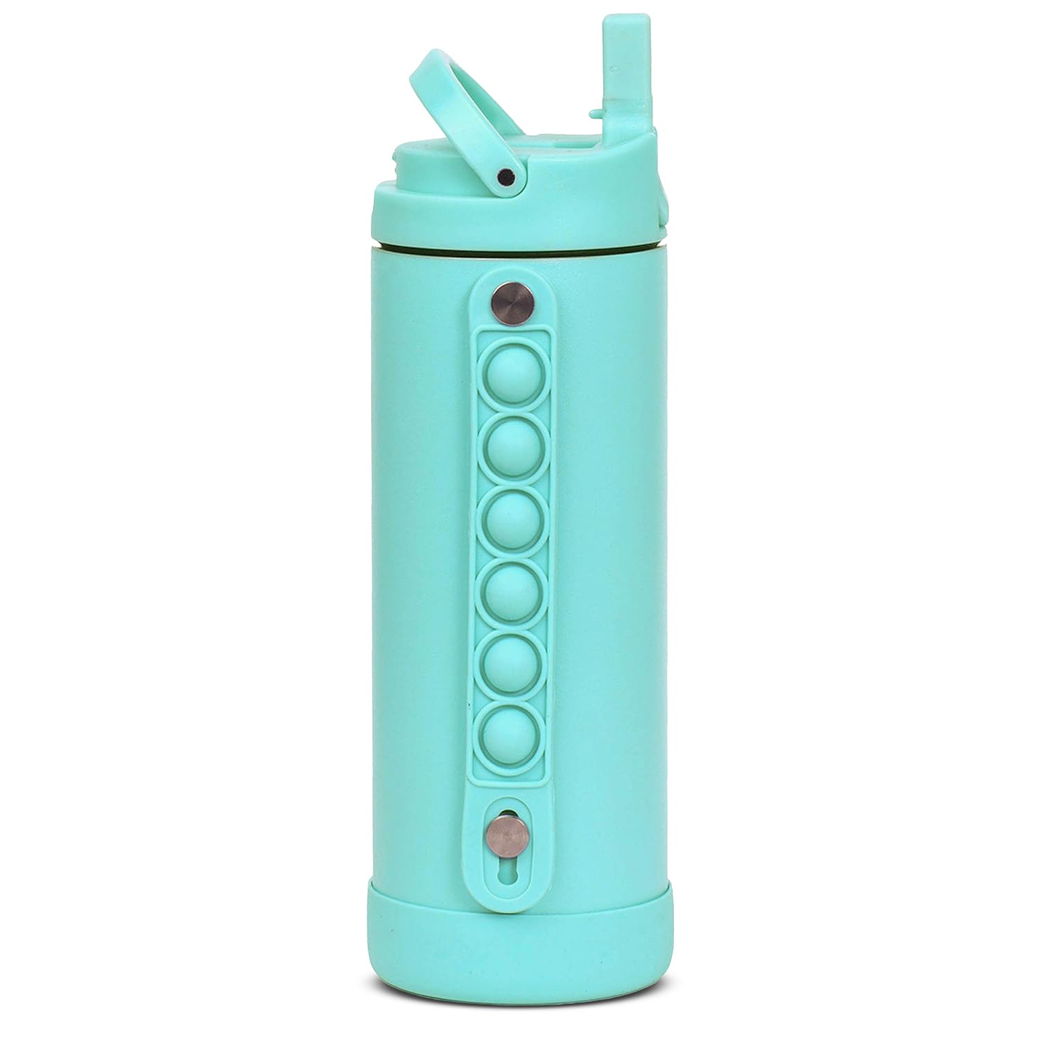 Elemental Iconic 14oz Kids Insulated Water Bottle w/Straw &amp; Pop-It Handle