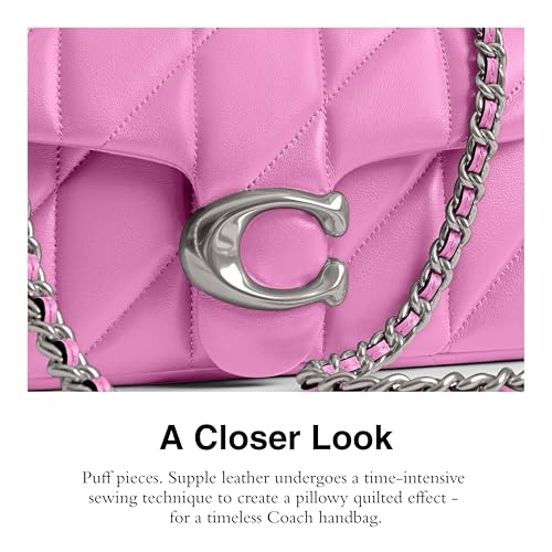 Image of COACH Women's Quilted Leather Tabby 20 Shoulder Bag