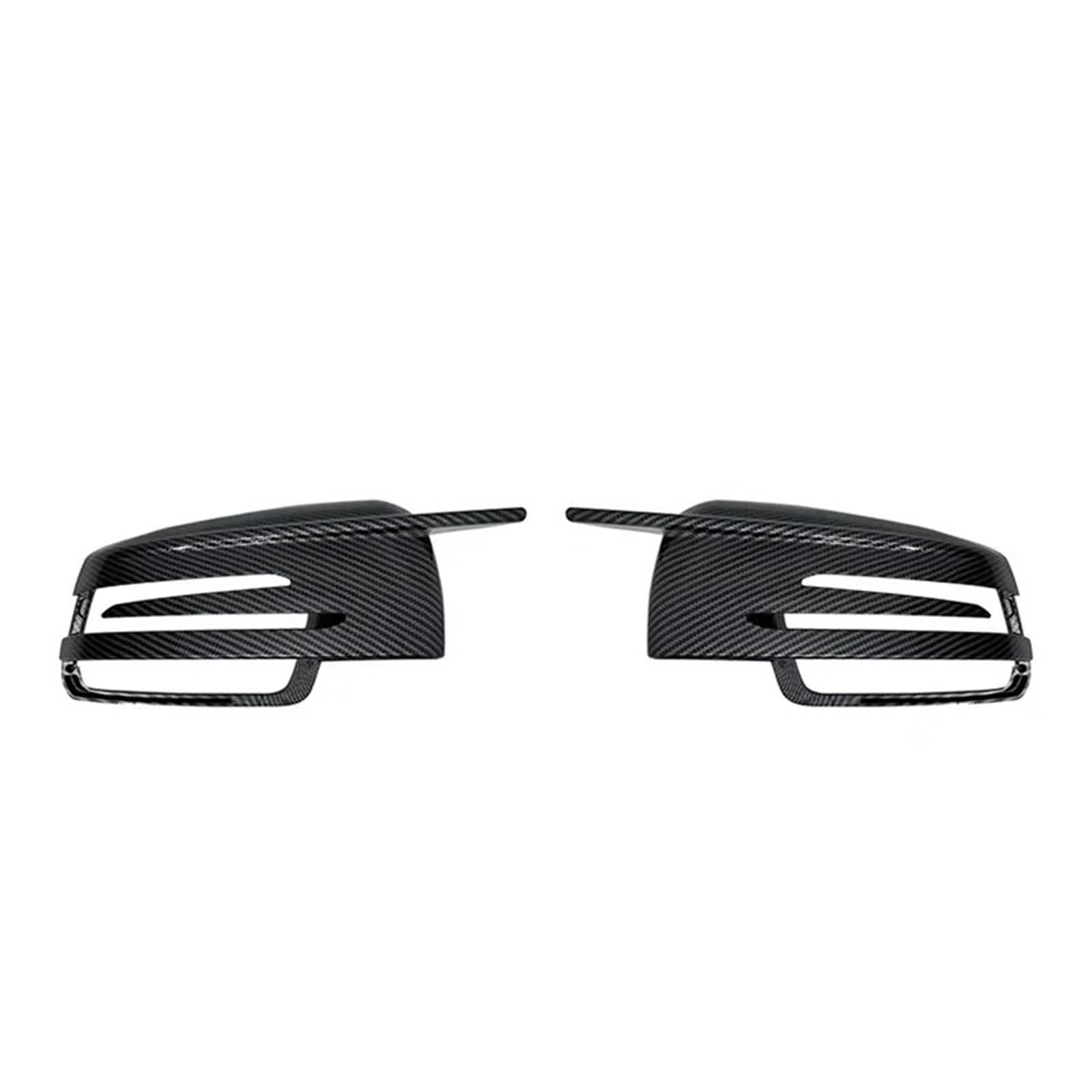 Coque de rétroviseur Mercedes W204 W212 anti-rayures au design carbone profilé