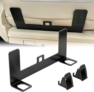 Universal ISOFIX Cars Seat Latch Bracket, Car Child Seat Restraint Anchor Mounting Bracket for ISOFIX Belt Connector(Black)