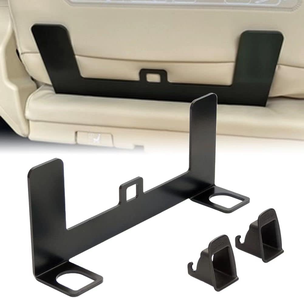 Universal ISOFIX Cars Seat Latch Bracket, Car Child Seat Restraint Anchor Mounting Bracket for ISOFIX Belt Connector(Black)
