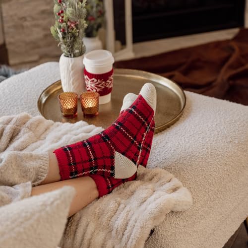 Image of MUK LUKS Women's Women's 2 Pair Pack Heat Retainer Crew Socks