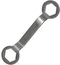 Clutch Removal Wrench 1.53 inches-1.61 inches Double Head Disassembly Tool Special for Pulley Hex Nuts Compatible with GY6 125cc Disassembly and Repair Tool