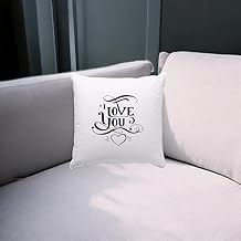 VSK SKETCH ART STUDIO Home Decor Pillow for Bed & Sofa Pillow/Cusion Desing for Unique Cover with Pillow (Model-107,16x16 Inches)