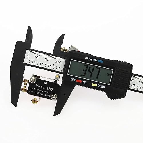 Miniatura 5 de 100Pcs V-15-1B5 Touch Switch Snap Roller Hinge Lever SPDT Momentary Micro Limit Switch 1NO1NC 10A250V