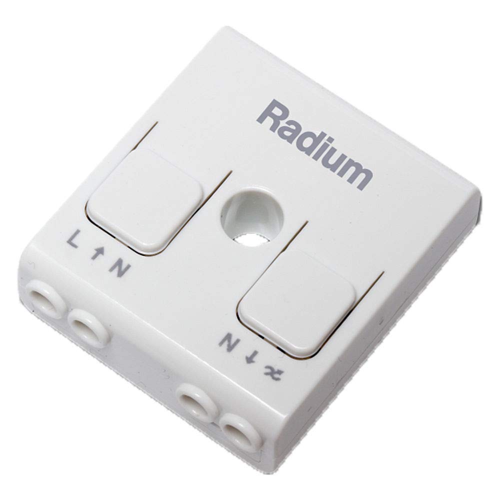 Radium Phasenabschnitt-Dimmer für 230V Lampen, 4.04 x 3.63 x 1.4 cm
