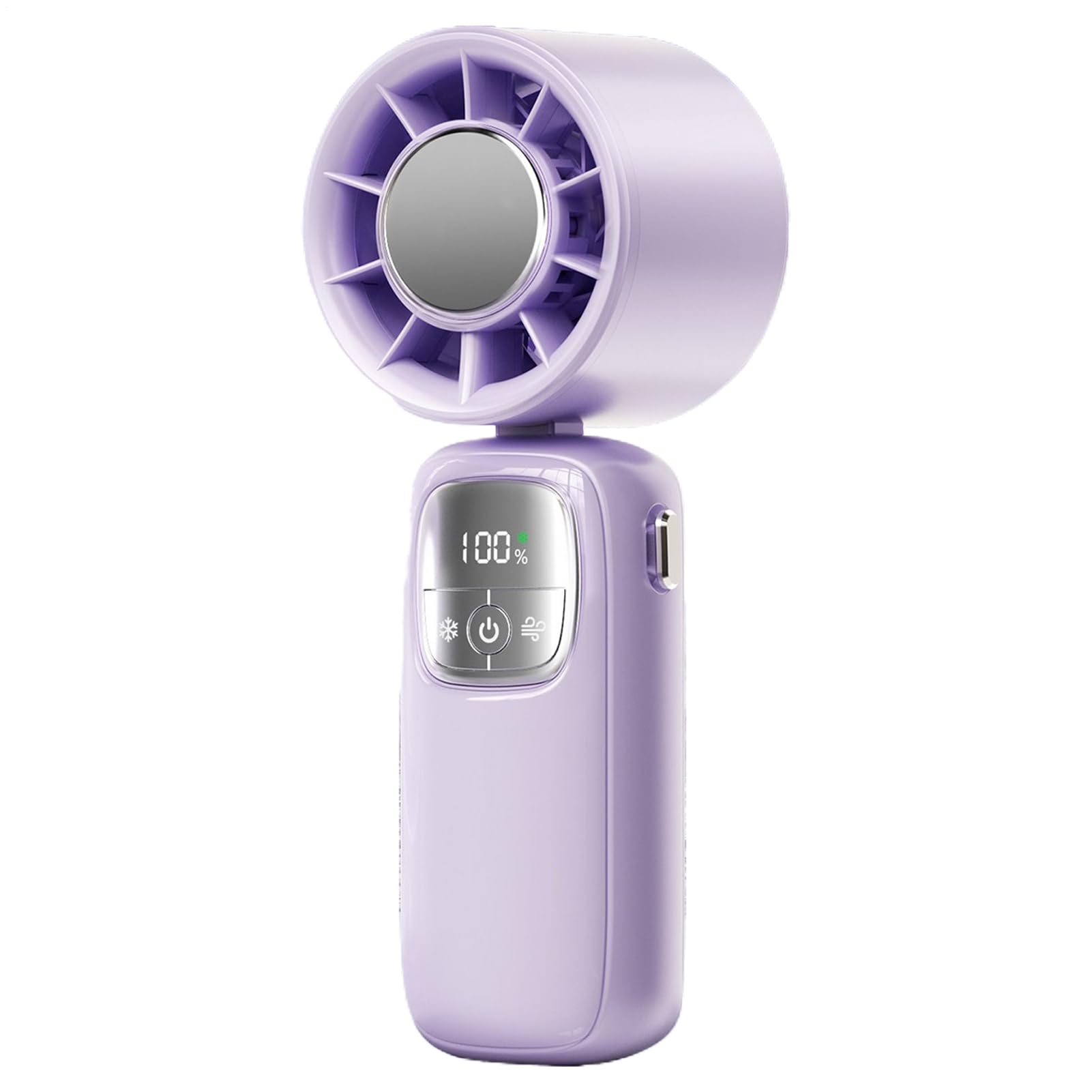Ventilateur portable pliable rechargeable USB extérieur et voyage