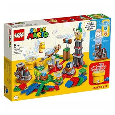 LEGO 71380 Super Mario Set de Creación: Tu Propia Aventura Juguete de Construcción para Niños +6 años con 4 Mini Figuras