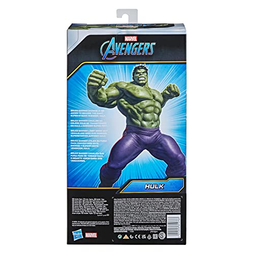 Marvel Avengers Titan Hero Series Blast Gear Deluxe Hulk Action Figure, 30-cm Toy, Inspired byMarvel Comics, For Children Aged 4 and Up,Green – Bild 5