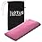 Lotus Weighted Lavender Eye Pillow - Pink Eye Mask for Sleep & Meditation - Aromatherapy Yoga Pillow with Flaxseed - Hot or Cold Compress for Headache & Eye Relief