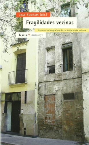 Portada de Fragilidades vecinas