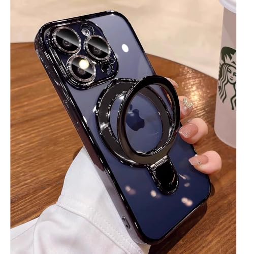 Coque iPhone 15 Pro MagSafe contre les chutes avec anneau anti-chute et protection caméra