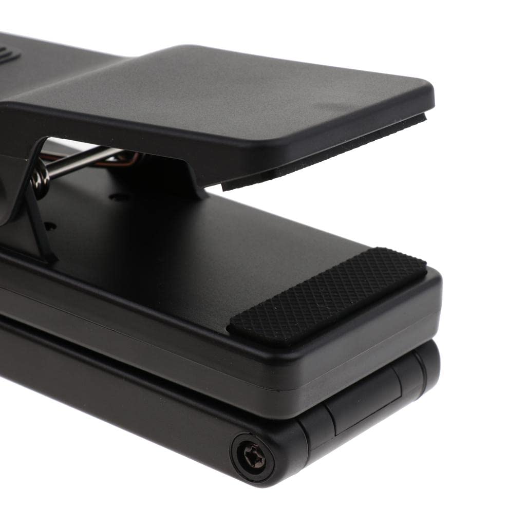 Lámpara de pie plegable para piano musical con LED recargable para cama, escritorio, lectura, estudio, tamaño compacto, diseño flexible de clip, perfecto para soportes de música, pianos,