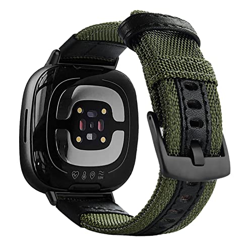 Correa de nylon para Fitbit Versa 4 y Sense 2 miniatura 5