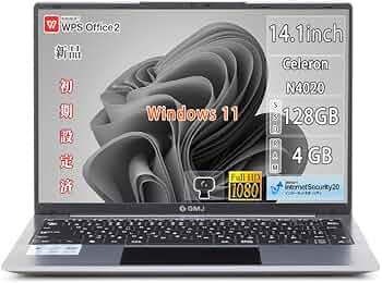 GMJ パソコン　GLM-3550-128 初期化済み　起動可能 GMJ パソコン GLM-3550-128 初期化済み 起動可能