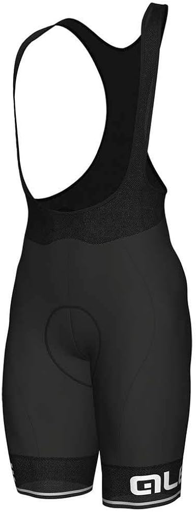 ALE Salopette Corsa Bibshorts Solid, Nero-Bianco : Amazon.it: Moda