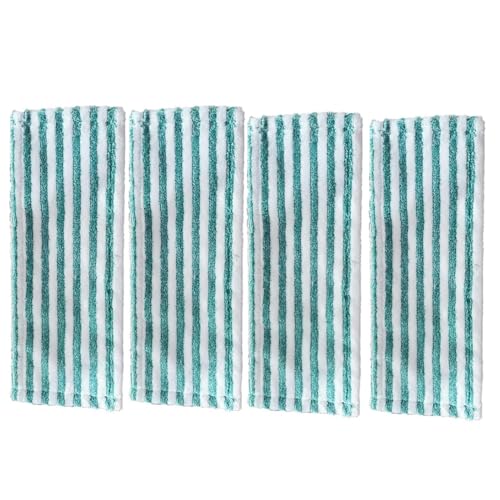 4 Pack Mop Pads Compatible with Libman Mop Head Replacement Refilled,Microfiber Mop Replacement Head for Dry or Wet Use for Wood Tile, Easy to Replace, Machine Washable …