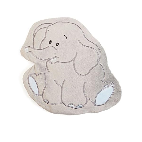 GRÜNSPECHT Wärmezoo Elefant, Traubenkern-Wärmekissen mit waschbarem Bezug für Kinder, wärmendes Kuscheltier bei…