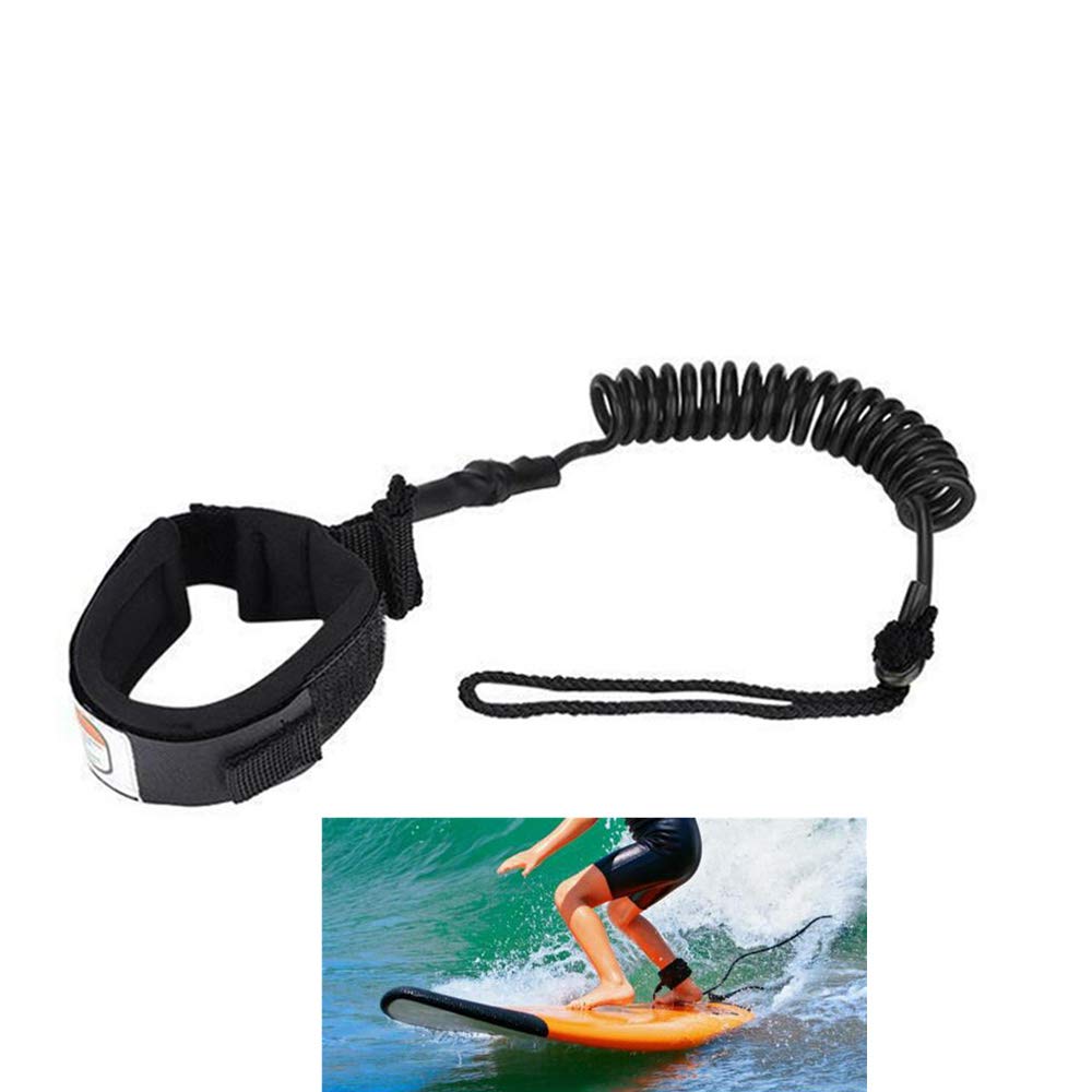 yuejuhe Surf Leash Paddle, Correa de Tabla de Surf, Cuerda de Sup Flexible, Accesorio Sup para Stand up Paddle Board (Azul yuejuhe Surf Leash Paddle, Correa de Tabla de Surf, Cuerda de Sup Flexible, Accesorio Sup para Stand up Paddle Board (Azul