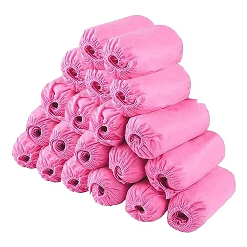 Disposable Shoe Covers 200Pcs Non-Slip Durable Indoor Boot Overshoes Protector Thicked Non-Woven...