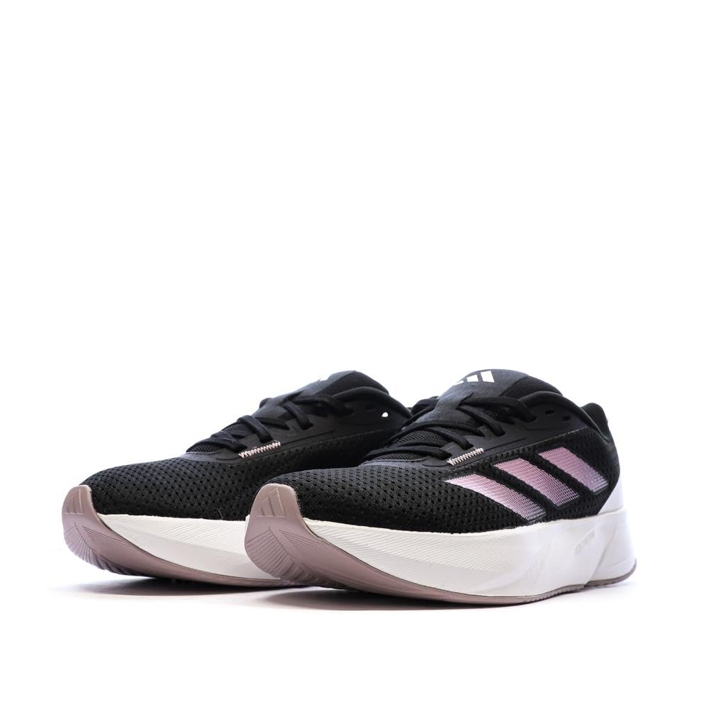 adidas Duramo SL - Zapatillas de running para mujer, color negro y rosa