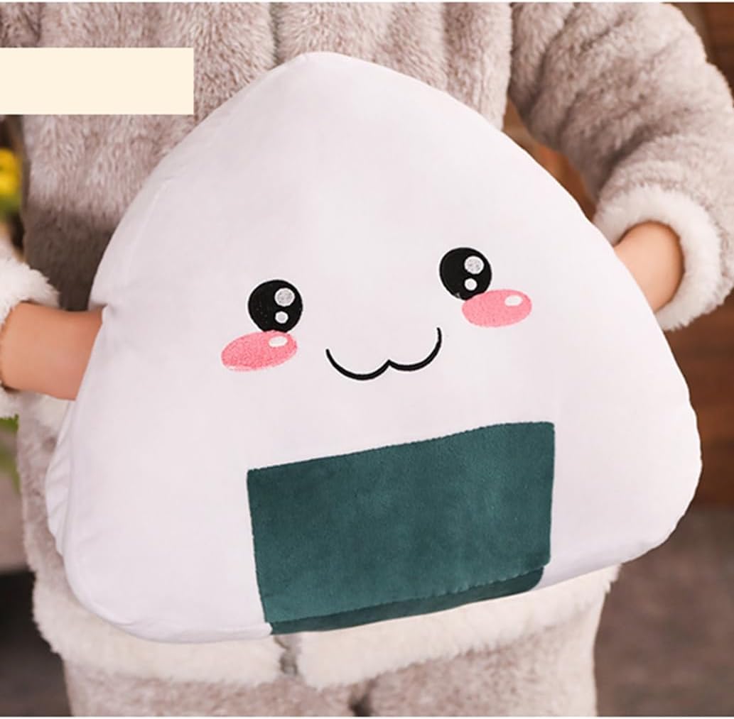 食べ物 抱き枕 ぬいぐるみ おにぎり クッション 座布団 萌え萌え プレゼント 背もたれ 芝居道具 大きい 笑顔 人形 お祝い 贈り