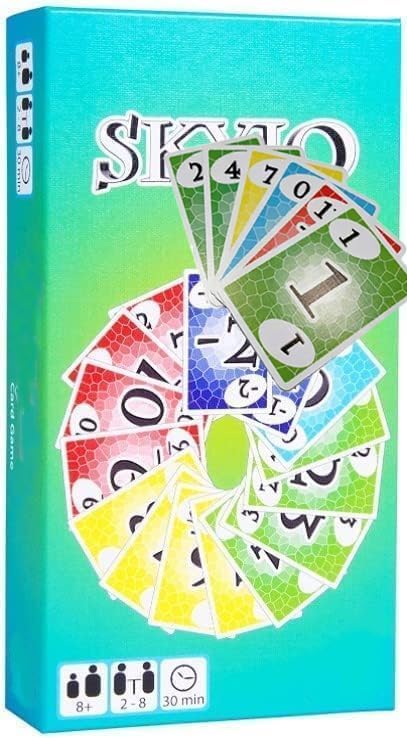 Skyjo Card Game for Adults and Family,Fun Party Board Game for Friends, 2-8 Players,30 Min