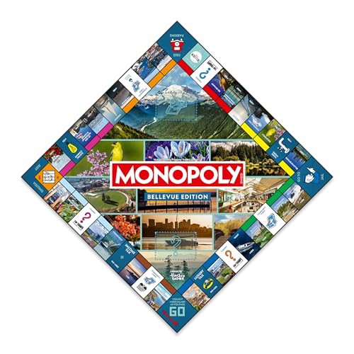 Monopoly Bellevue, WA Edition 2-6 jugadores miniatura 7