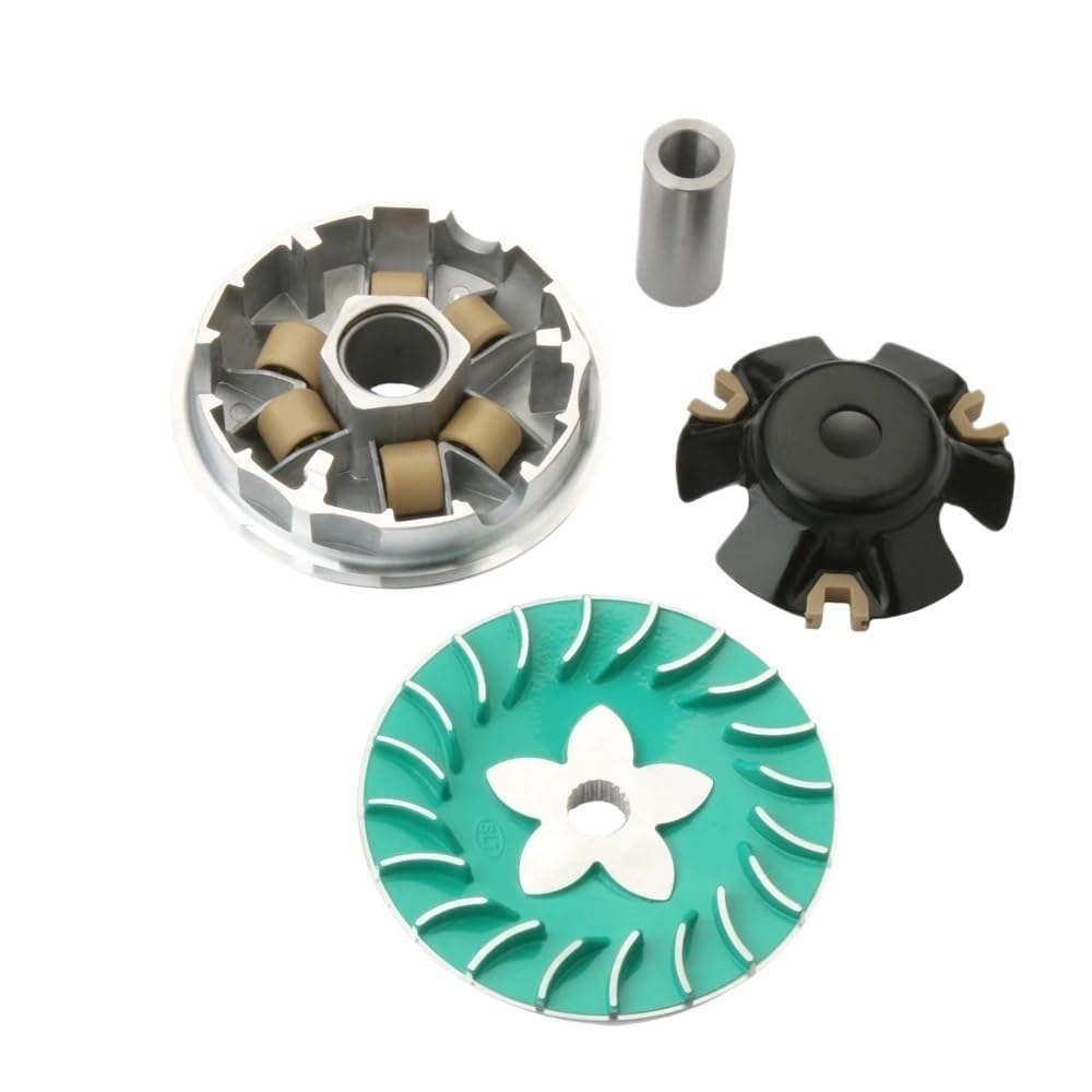 Accesorios Kit de variador de 170 cc/Peso del deslizador: 12,5 g. Compatible con motores GY6 de 4 tiempos de 125 cc, 150 cc, 152QMI y 157QMJ.