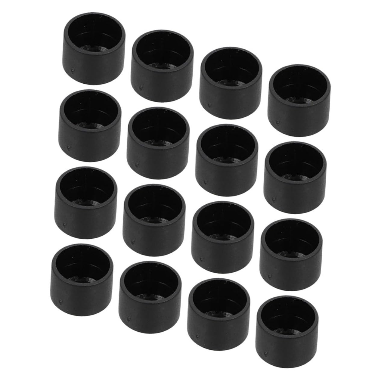 Gogogmee 16pcs Foosball Safety End Caps Set Rubber Foosball Pole Covers for Football Table Accessories