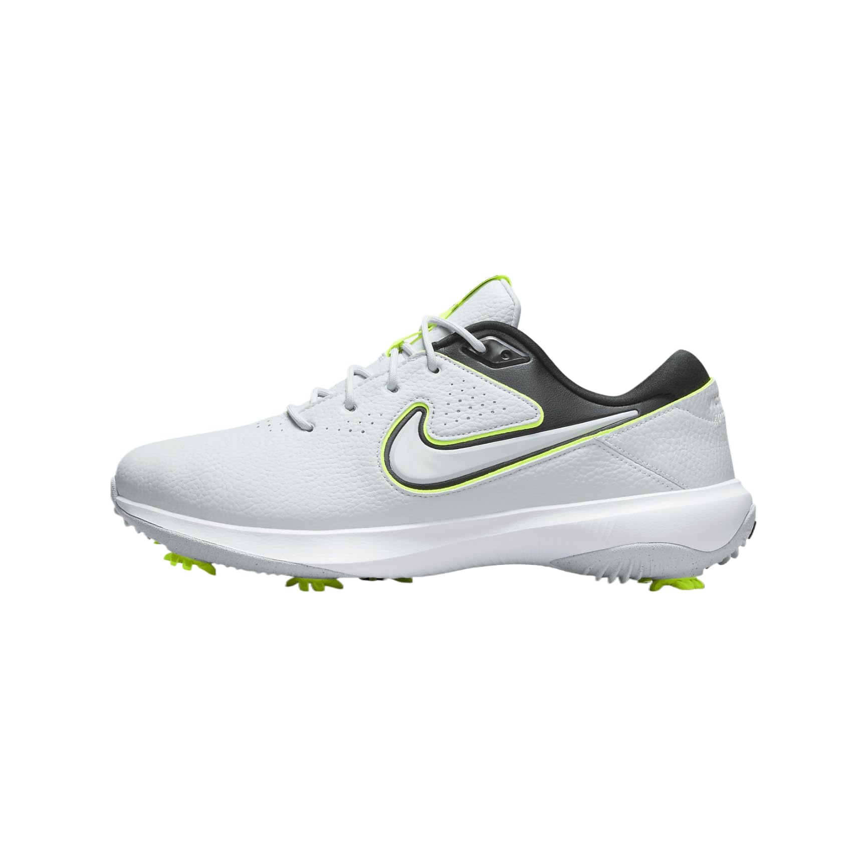 Nike Victory Pro 3 Men's Golf Shoes (DV6800-004, Pure Platinum/Black/White/Volt) Size 5.5