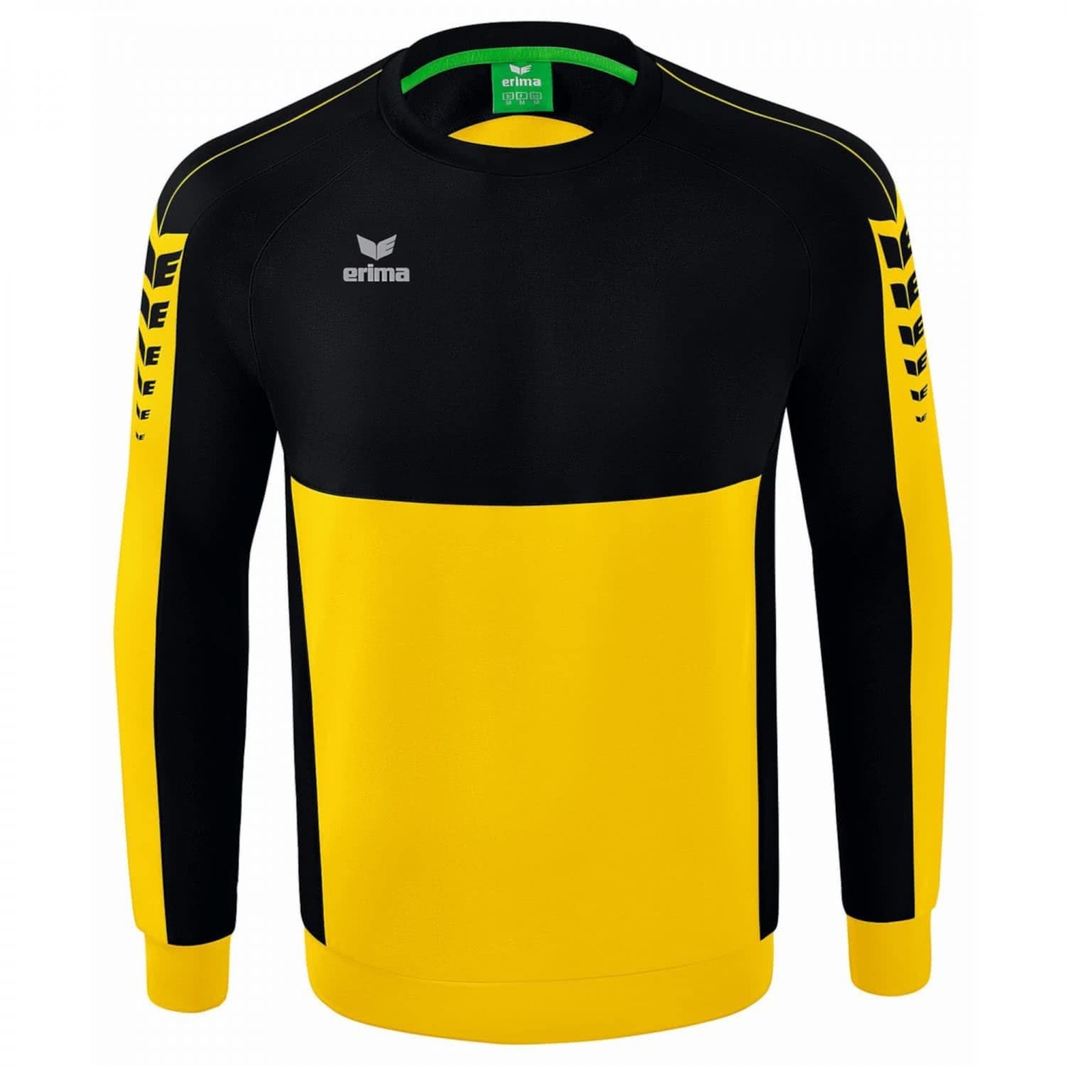 Erima Adult Casual Six Wings Sweatshirt, Yellow, L